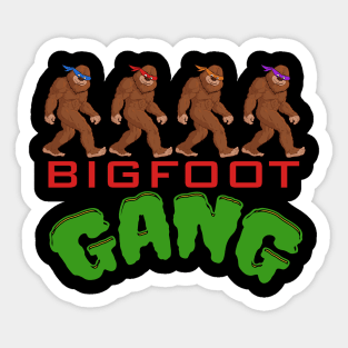 Bigfoot Gang Sticker